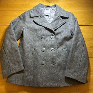 Old navy gray parka large 10-12